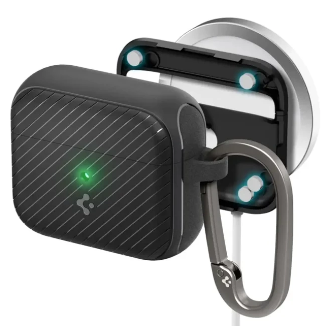 Spigen Mag Armor (MagFit) MagSafe Airpods 3. Nesil Kılıf - Matte Black