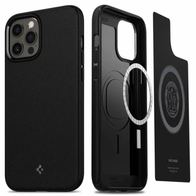 Spigen Mag Armor MagSafe Uyumlu iPhone 12 Pro Max Kılıf