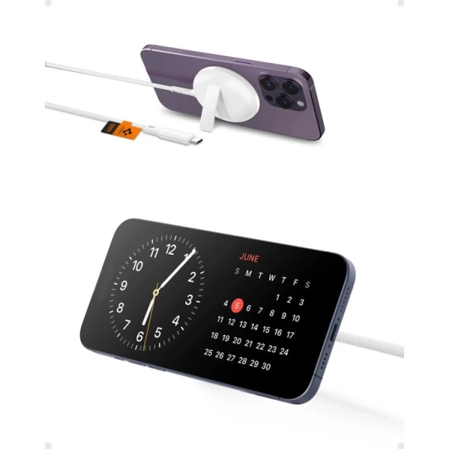 Spigen MagSafe Kablosuz Şarj Cihazı