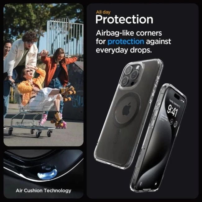 Spigen Manyetik Ultra Hybrid MagFit iPhone 15 Pro Max Kılıf