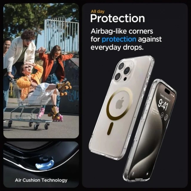 Spigen Manyetik Ultra Hybrid MagFit iPhone 15 Pro Max Kılıf