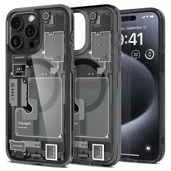 Spigen Manyetik Ultra Hybrid MagFit iPhone 15 Plus Kılıf