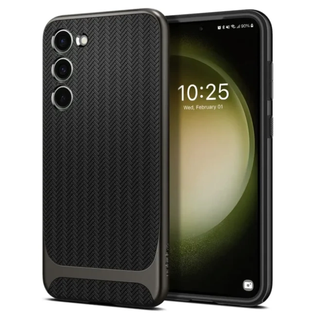 Spigen Neo Hybrid Galaxy S23 Kılıf Gunmetal