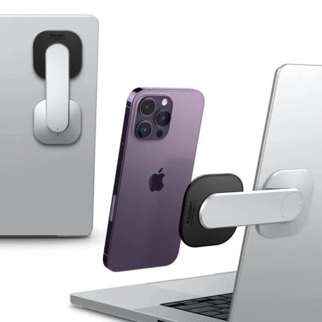 Spigen OneTap (MagFit) Magsafe AirPod Pro/ Pro 2/ 3 Standı Black