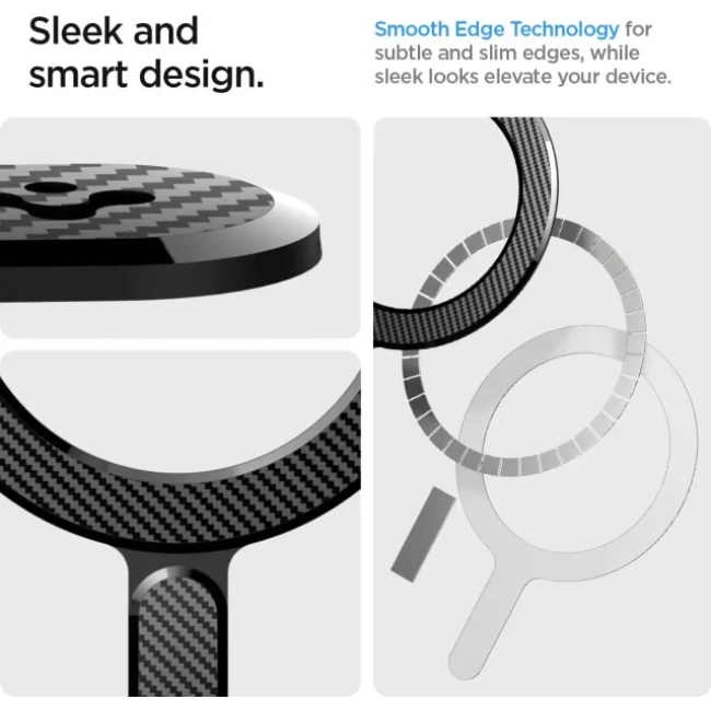 Spigen OneTap MagSafe için Manyetik Halka Gri