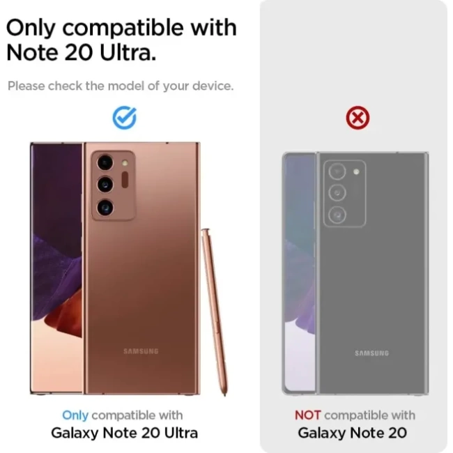 Spigen Slim Armor CS Galaxy Note 20 Ultra 5G Kılıf Siyah