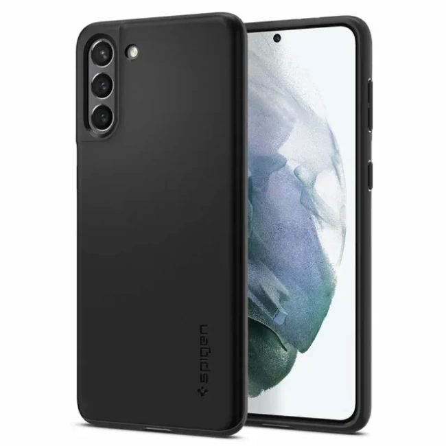 Spigen Thin Fit Galaxy S21 Case - Siyah