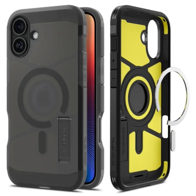 Spigen iPhone 15 Plus MagFit Manyetik Tough Armor Kılıf