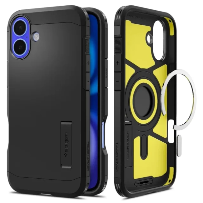 Spigen iPhone 15 Plus MagFit Manyetik Tough Armor Kılıf
