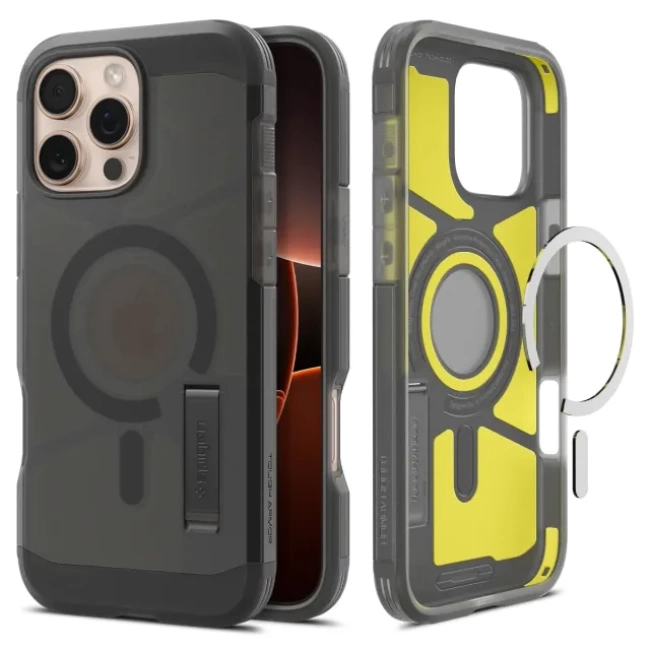 Spigen iPhone 15 Plus MagFit Manyetik Tough Armor Kılıf
