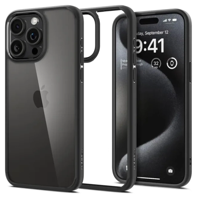 Spigen iPhone 15 Pro Ultra Hibrit Sararma Önleyici Kılıf (2023)