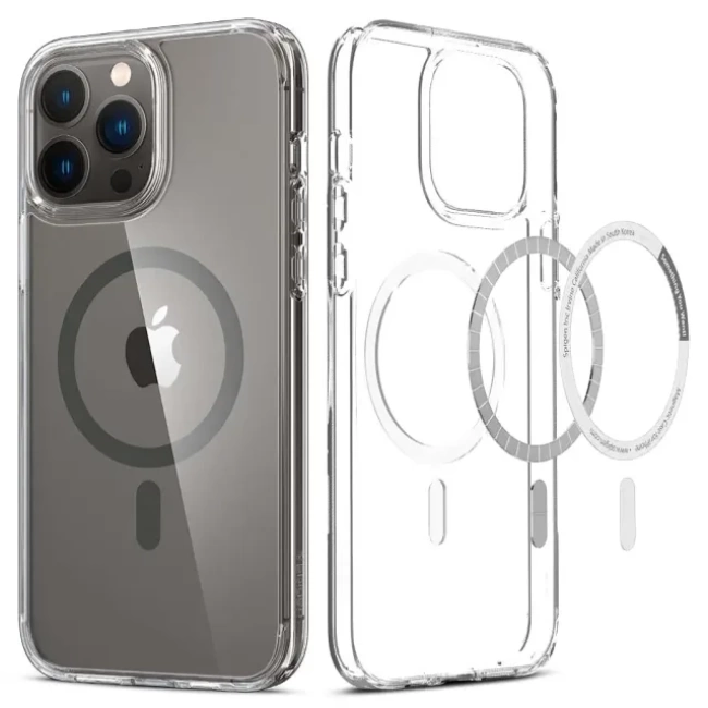 Spigen Ultra Hybrid Magsafe İle Uyumlu İphone13 Pro Max Kılıf Graphite
