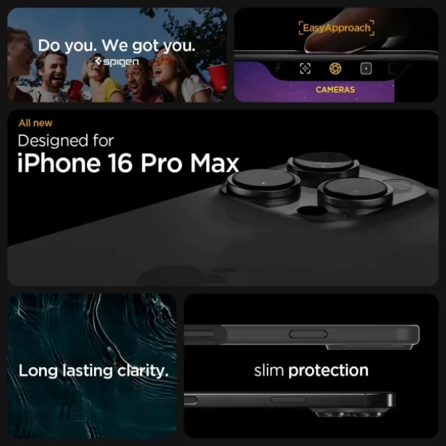 Spigen Ultra Hybrid [Sararma Önleyici] iPhone 16 Pro Max Kılıf