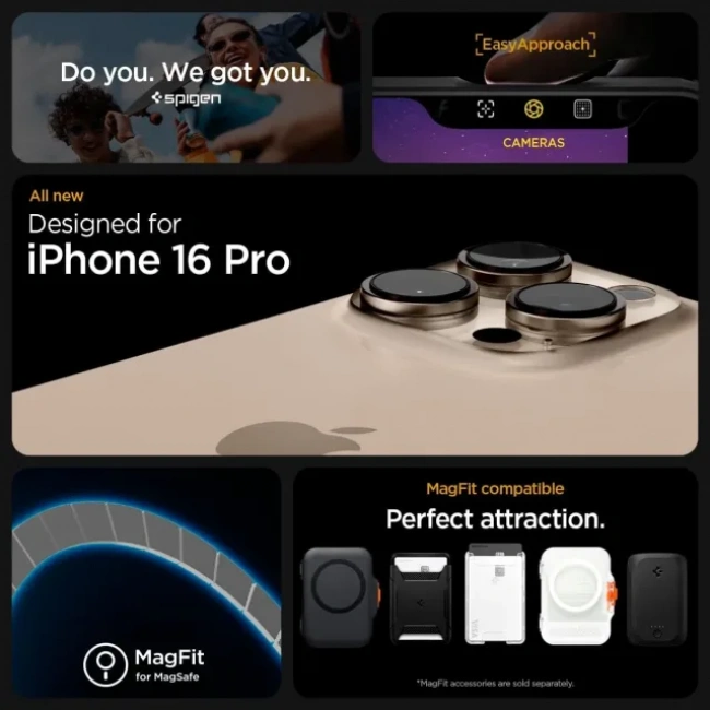 Spigen Manyetik Ultra Hybrid MagFit iPhone 15 Pro Max Kılıf