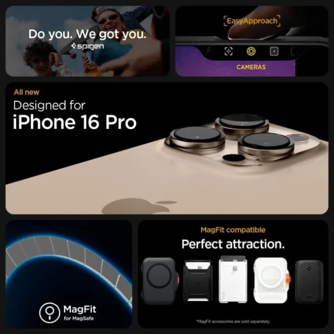Spigen Manyetik Ultra Hybrid MagFit iPhone 15 Pro Max Kılıf