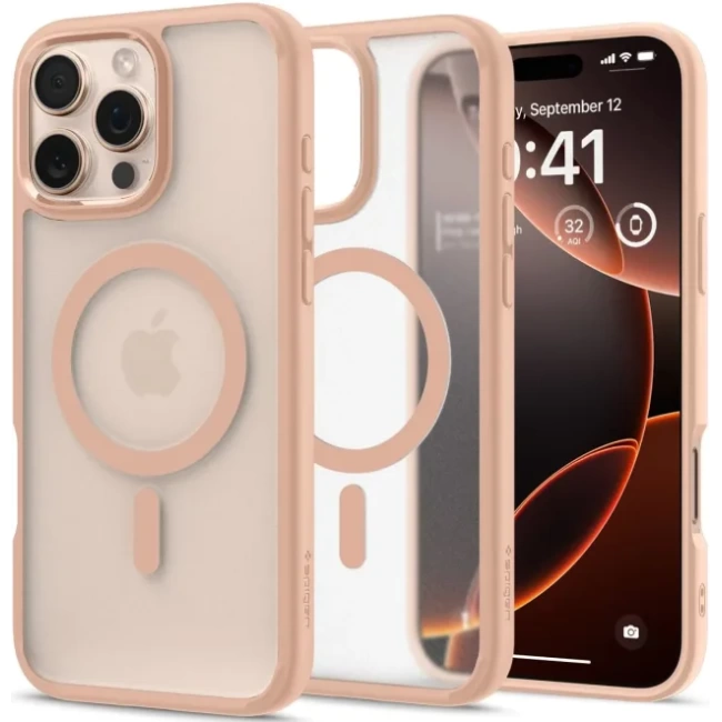 Spigen Manyetik Ultra Hybrid MagFit iPhone 15 Pro Max Kılıf