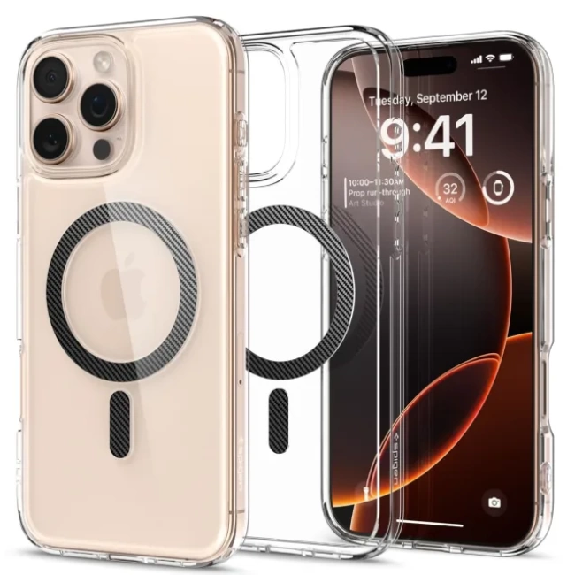 Spigen Manyetik Ultra Hybrid MagFit iPhone 15 Pro Max Kılıf