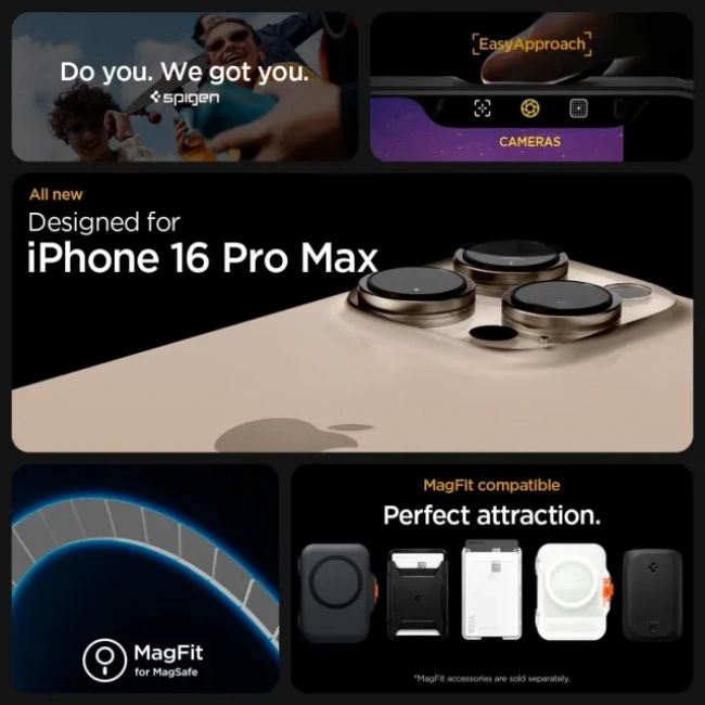 Spigen Manyetik Ultra Hybrid MagFit iPhone 15 Pro Max Kılıf