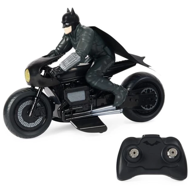 Spin Master DC Comics The Batman Batcycle RC Batman Rider Aksiyon Figür