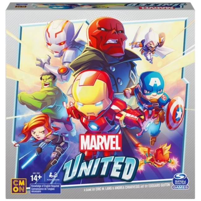 Spin Master Marvel United Süper Kahraman Kutu Oyunu Marvel United Superhero