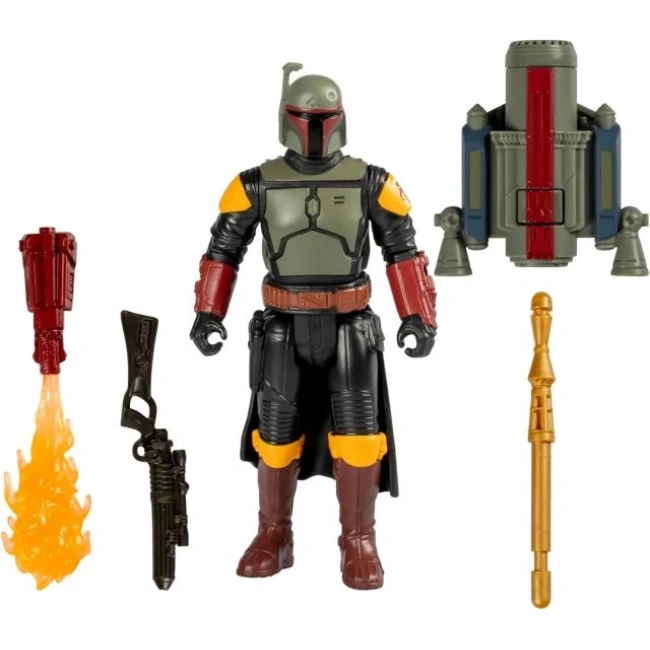 STAR WARS Epic Hero Series Boba Fett Deluxe Aksiyon Figürü ve 4 Aksesuar