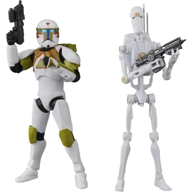 STAR WARS The Black Series Klon Komando (Kentsel Savaşçı) ve B1 Savaş Droidi (Eğitim)