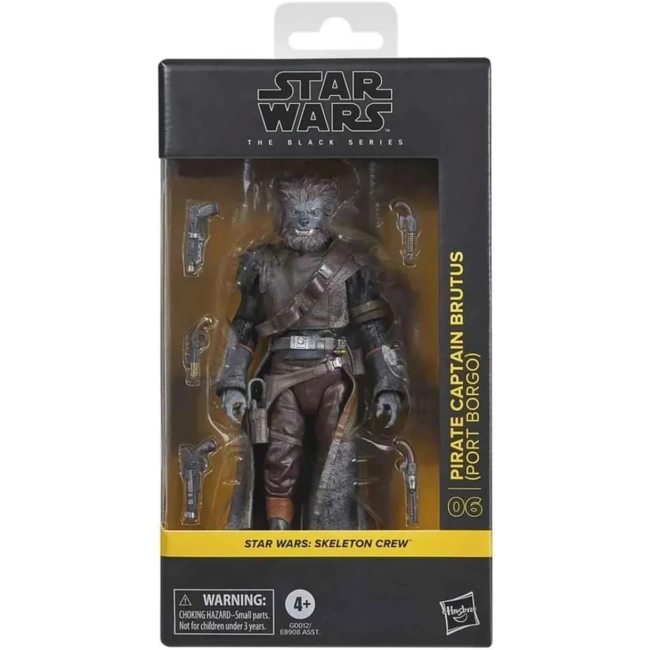 Star Wars The Black Series Skeleton Crew Pirate Captain Brutus Figür