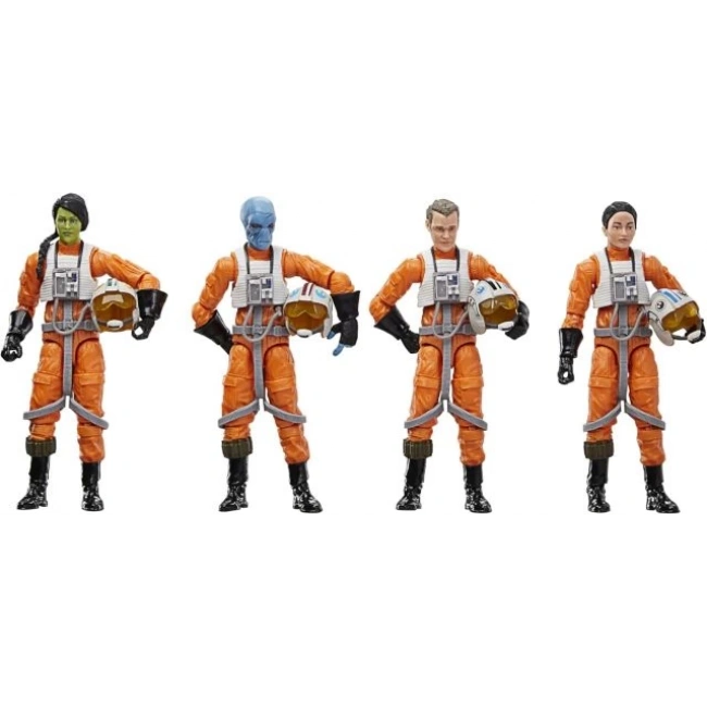 STAR WARS The Vintage Collection X-Wing Pilot Figür 4lü Paket