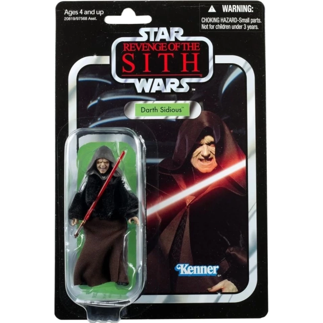 Star Wars Vintage Darth Sidious Figür