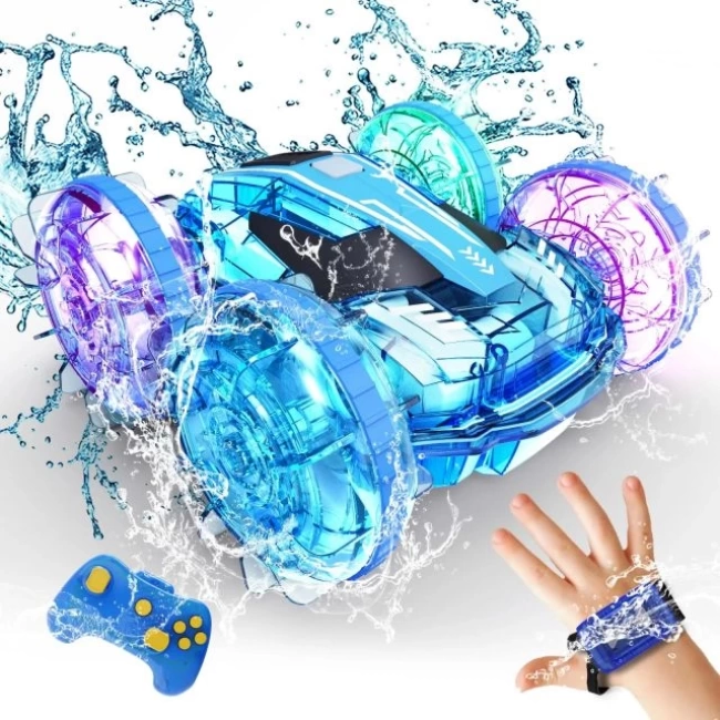 Tecnock Amfibi Uzaktan Kumandalı Araba Teknesi Ice Blue