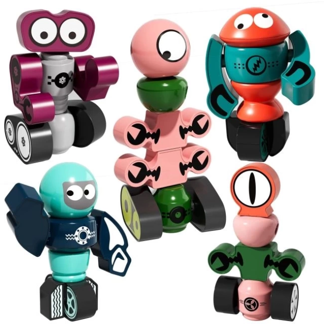 TEMI Manyetik Robot Oyuncak Planet Robots