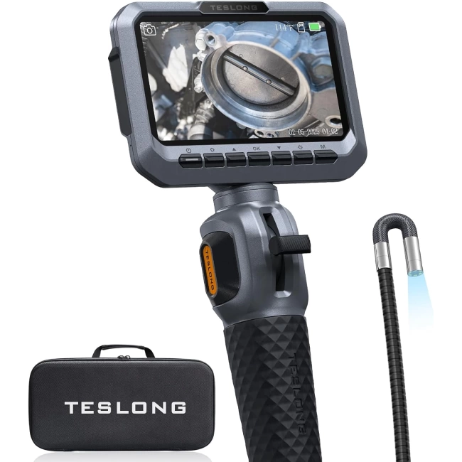 Teslong İki Yönlü Eklemli Boroskop, 5.5mm - 5 Inc - 1.5m Kablo