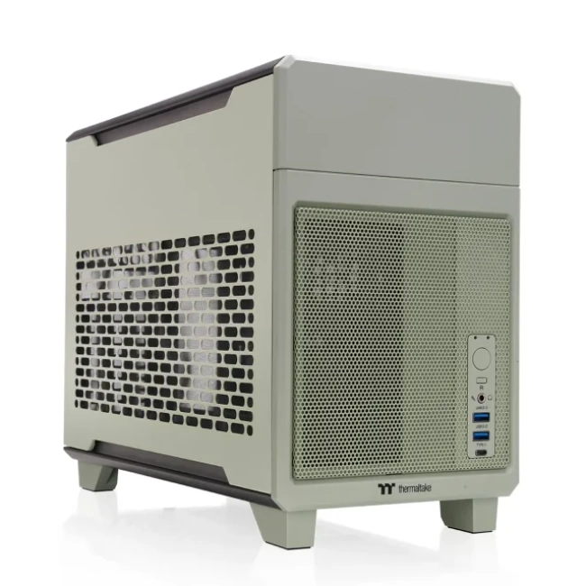 Thermaltake Core V21 SPCC Mikro ATX Mini ITX Cube Oyun Bilgisayarı Kasası