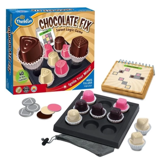 ThinkFun Chocolate Fix - Ödüllü Zorlu Mantık Oyunu