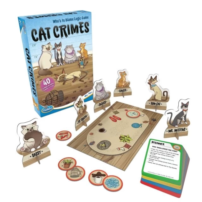 ThinkFun Hayvan Suçları Zeka Oyunu