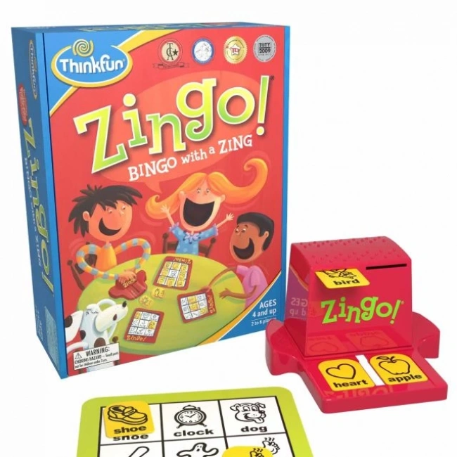 ThinkFun Zingo Bingo Ödüllü Okul Öncesi Oyunu