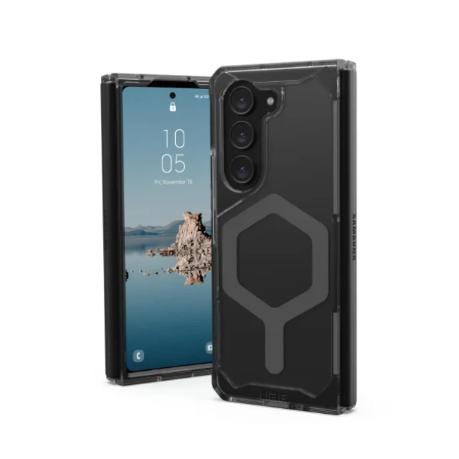 UAG Manyetik Plyo Pro Samsung Galaxy Z Fold 5 Kılıf Ash/Space Grey