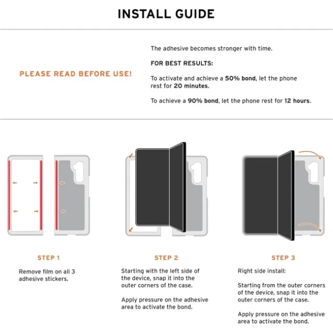UAG Manyetik Plyo Pro Samsung Galaxy Z Fold 5 Kılıf Olive/Space Grey