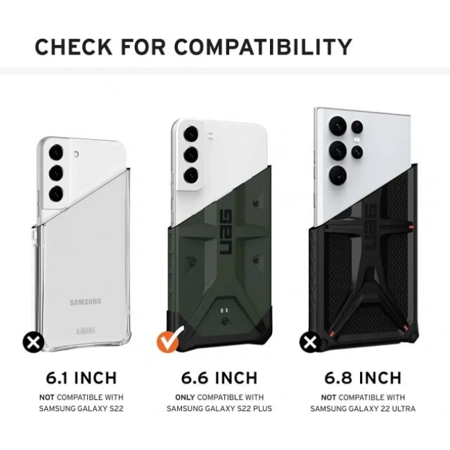 UAG Monarch Samsung Galaxy S22 Plus Kılıfı