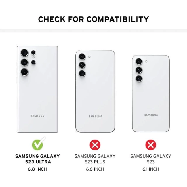 UAG Samsung Galaxy S23 Ultra Kılıf 6.8 İnç