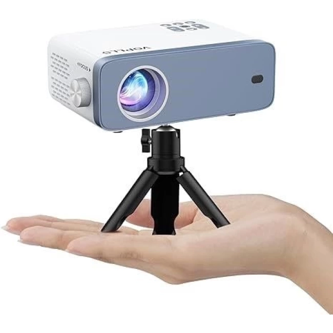 Voplls 1080P Full HD Destekli Taşınabilir Video Projektör HDMI USB AV