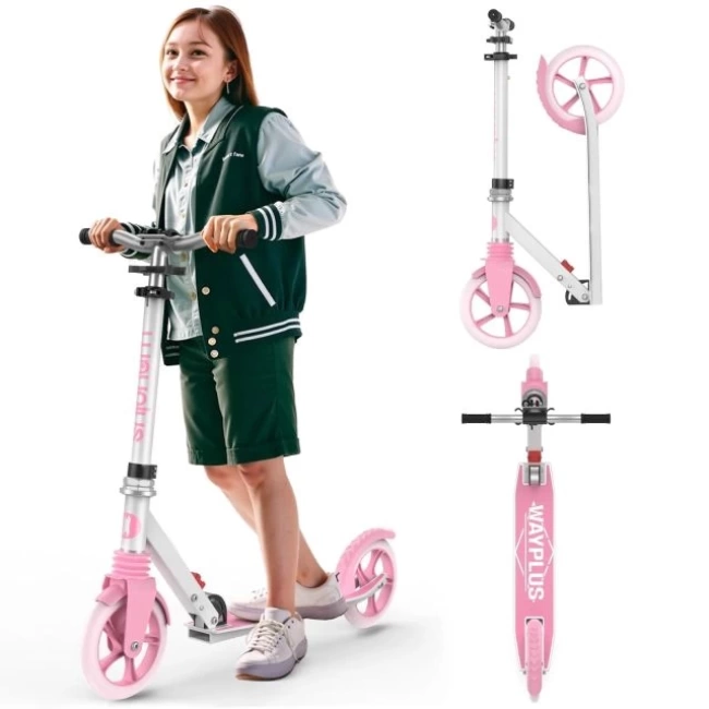 WAYPLUS Kick Scooter 6 Yaş ve Üzeri Pink