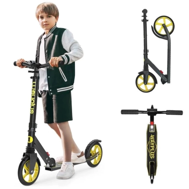 WAYPLUS Kick Scooter 6 Yaş ve Üzeri Sarı