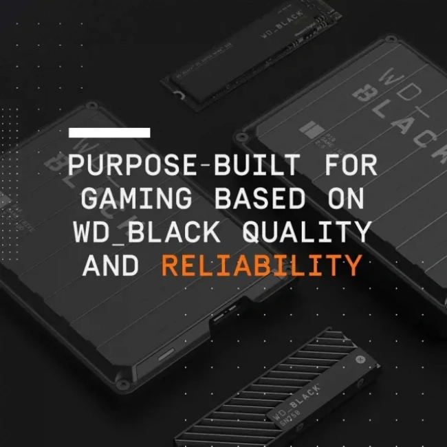 WD_BLACK 1 TB P10  Xbox için Oyun Sürücüsü