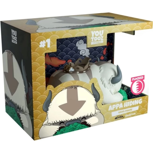 Youtooz Avatar 4 Vinil Figürler Appa Saklama Floklu
