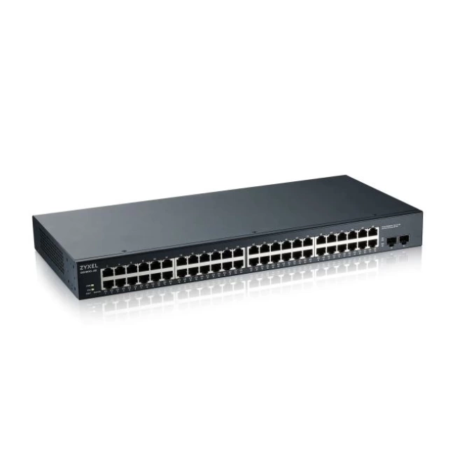 ZYXEL 50 Port Gigabit Ethernet Akıllı Switch (GS1920-48V2) 48 Ports + 2 SFP