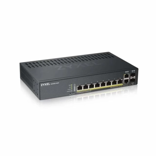 ZYXEL 50 Port Gigabit Ethernet Akıllı Switch (GS1920-48V2) 8-Port | PoE+ 130W | 2x SFP