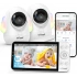 ieGeek Bebek Monitörü, 5.5 Inc Ekran - 2.5K Ultra HD - 2 Kamera
