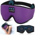 LC-dolida 3D Uyku Maskesi - Bluetooth Kablosuz Müzik - Menekşe