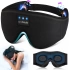 LC-dolida 3D Uyku Maskesi - Bluetooth Kablosuz Müzik - Siyah
